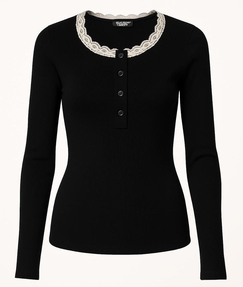 Women Henley shirt