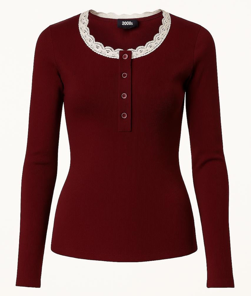 Women Henley shirt