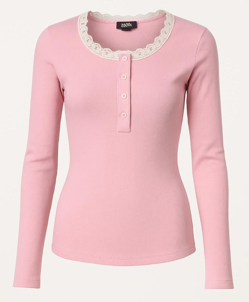Women Henley shirt