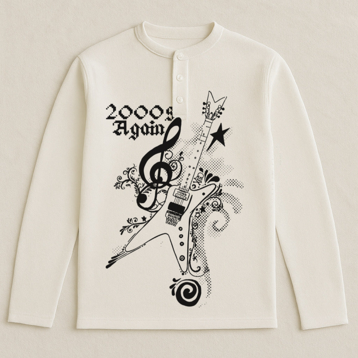 Printed sweater