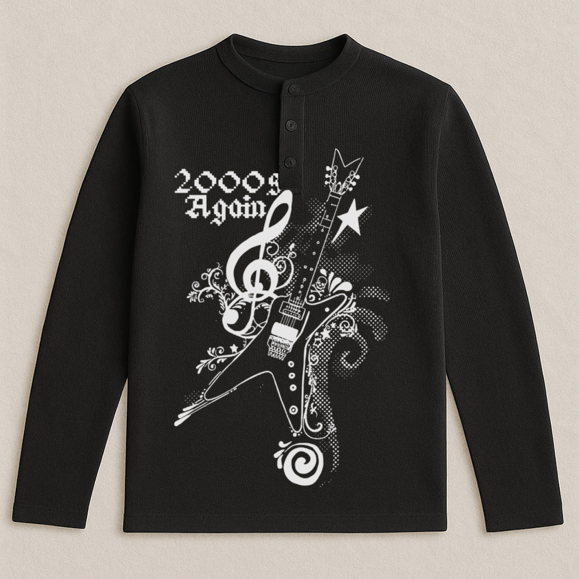Printed sweater